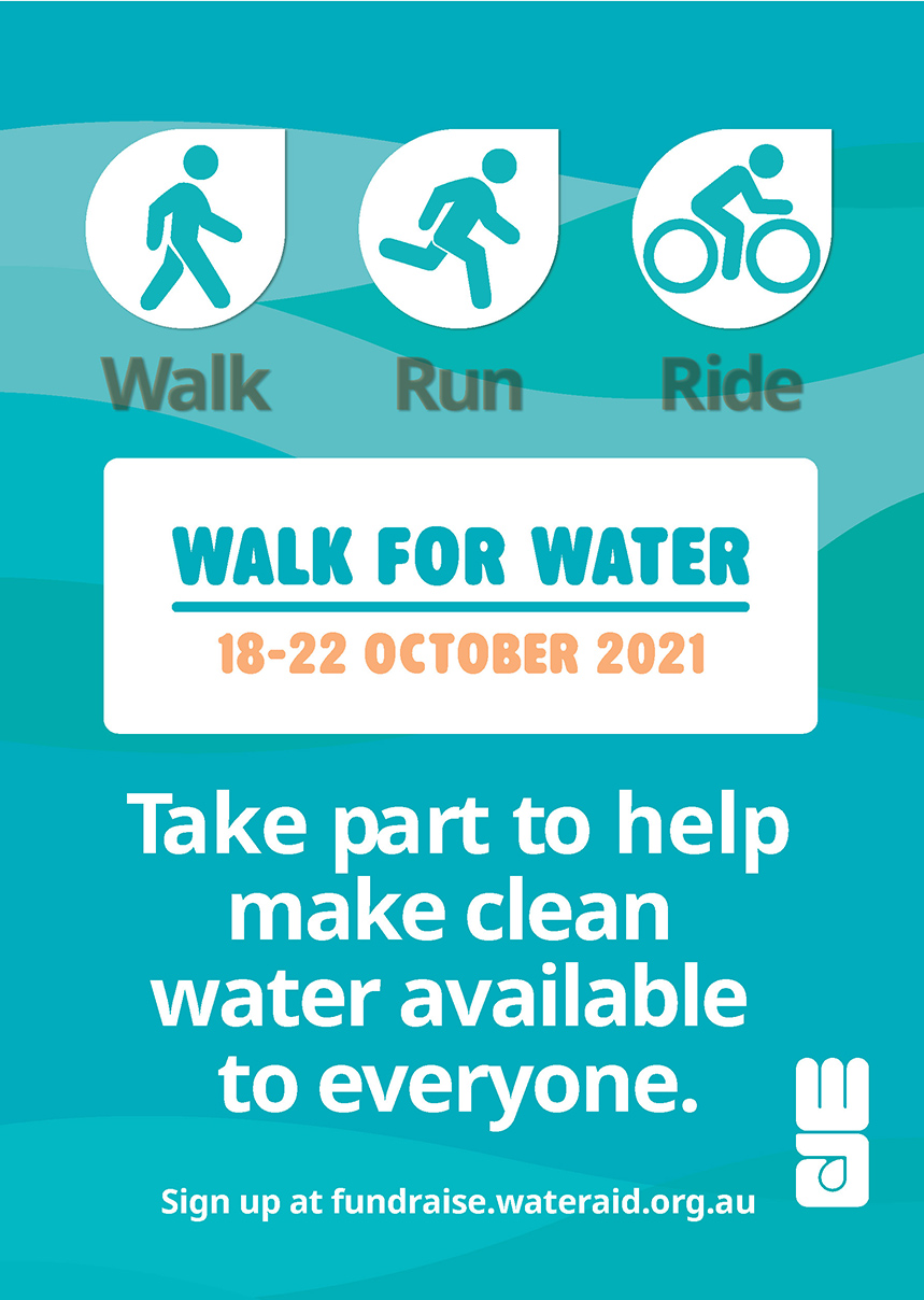 Walk for Water Poster
